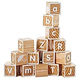 ホールマーク木製アルファベットブロックセット