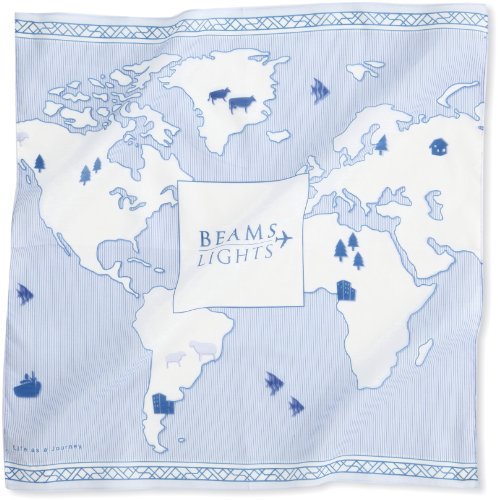 (ビームスライツ) BEAMS LIGHTS / オリジナルプリント ハンカチ 52470011377 75 BLUE ONE SIZE (ビームスライツ) BEAMS LIGHTS / オリジナルプリント ハンカチ 52470011377 75 BLUE ONE SIZE