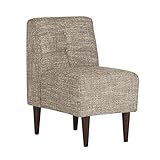 arne ソファ 一人掛け アームレス 日本製 完成品 Lunch 3×2 ウィーブ ダークブラウン脚 ブラウン