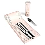 英国製 トールテープ(Talltape) 壁掛け身長計 200cm レギュラー プラスチック製 TTP (ピンク)