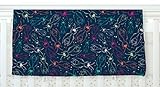 KESS InHouse Laura Escalante Fireflies Midnight Garden Dark Blue Fleece Baby Blanket 40 x 30 [並行輸入品]