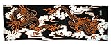 K-WORK 和風ガーゼロングタオル No.33 龍 TW-120