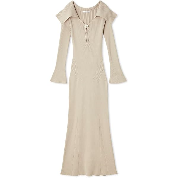 Amazon.co.jp: [フレイ アイディー] シアージャガードニットワンピ