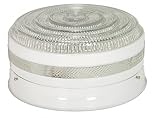Nuvo SF77/099 Large White Drum with Crystal and White Glass [並行輸入品]