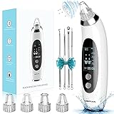 【2022年最新高精細LCD版】毛穴吸引器 美颜器 毛穴クリーナー ニキビ吸引 毛穴ケア 角栓 汚れ除去 シワ減少 黒ずみ吸出 毛穴クリーン