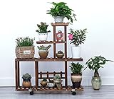屋根の花スタンドバルコニーのリビングルーム ( 色 : ブラウン ぶらうん )