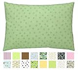 TODDLER PILLOWCASE - 100% Cotton - 200 Thread Count Percale - Envelope Style - Fits 13x18 and 13x19 