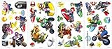 Roommates 771Scs Nintendo Mario マリオ Kart Peel And Stick Wall Decals 34 Count [並行輸入品]