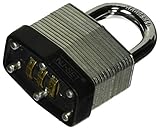 nu-set 4397 – 1 3-number組み合わせ南京錠、ラミネートスチール, 1 – 1 / 2インチ