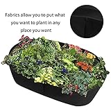 Firlar 植え袋 栽培バッグ不織布鉢 植物成長鉢 家庭菜園 不織布プランター プランター フェルト ガーデン栽培袋 園芸ガーデン 植木鉢 野菜/植物栽培 バッグ 庭 園芸用 通気性、浸透性が良い