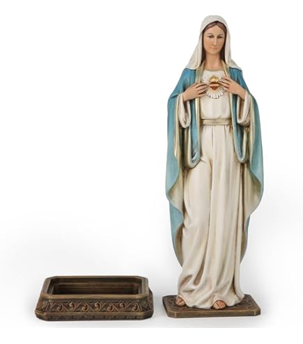 Amazon.co.jp: 聖家族 イエス マリア ヨセフ 彫像 置物 高さ約約30cm