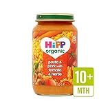 トマト＆ハーブ220グラムとパスタ＆ポーク (Hipp Organic) (x 2) - HiPP Organic Pasta & Pork with Tomatoes & Herbs 220g (P