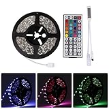 LEDMO SMD 5050 RGB LED Strip Light, Non-waterproof, 300LEDs, Color Changing Light Strip+44 Key IR Re