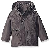 Urban Republic Little Boys' Toddler Poly-Tensile Rain Jacket Charcoal 3T [並行輸入品]