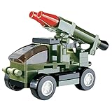 クリエイティブToy Cars MilitaryモデルChariots建物ブロックtoys-04