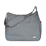 JJ Cole Linden Diaper Bag, Gray Heather by JJ Cole [並行輸入品]