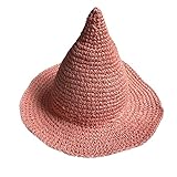 Cutelove　子供帽子　キッズ　男女兼用　夏　ストローハット　藁　ソーサラー　ビーチ帽子　日よけ帽子　ハット メッシュキャップ 　紫外線対策 日焼け止め 熱中症予防 お出かけ 可愛い帽子　ソフトキ