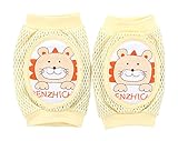 かわいいコットンメッシュベビーレッグウォーマー膝パッド/保護 - ライオン