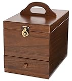 茶谷産業 木製コスメティックボックス L 17-513