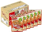 アマノフーズ うちのおみそ汁 なめことわかめ（赤だし）5食 28.5g×6袋