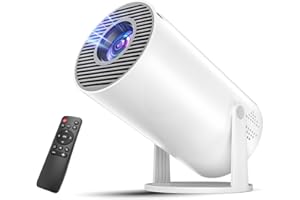 PliPla プロジェクター 家庭用【2025年新登場！18000LM・270°回転・4K対応・Android TV搭載】 プロジェクター 小型 高輝度 天井投影 Wi-Fi6瞬間接続 Bluetooth5.4 内蔵HiFiスピーカー リアル1080