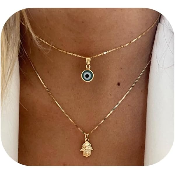 Amazon | [Barzel] 18K 金メッキ マルチカラー イーブルアイ 