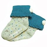 【ｃｏｃｏｂａｍｂｉ】クルーソックス　グレー　9-15cm