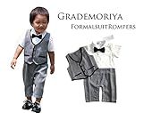 （グレードモリヤ） Grade moriya チェックベスト半袖 フォーマルスーツ セット 男の子 ベビー ロンパース　子供服 ボーイズ 男の子 キッズ フォーマルスーツ セット 入学式 卒業式 入園