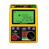 デジタル絶縁抵抗計 オーム計 250〜2500V 高電圧 メガー 抵抗計 AR3123