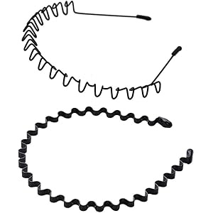 shefun メンズ カチューシャ スプリング ヘアバンド 鉄 波型 くし付き 滑り止め 痛くない 黒 シンプル 前髪… shefun メンズ カチューシャ スプリング ヘアバンド 鉄 波型 くし付き 滑り止め 痛くない 黒 シンプル 前髪…