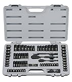 Stanley 92-824 Black Chrome and Laser Etched 69-Piece Socket Set [並行輸入品]