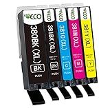 EasyECO Canon(キヤノン) BCI-381 BCI-380 互換インク インクカートリッジ 380XL+381XL 対応機種：Canon PIXUS TS6130 TS6230 TS6330 TS7330 TR7530 TR8530 TR9530 TR703 5色セット