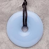 Teething Bling Cotton Candy Blue Donut Shaped Pendant by Teething Bling [並行輸入品]