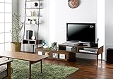 伸縮テレビ台 完成品 テレビ台 tv台 tvボード ローボード テレビボード avボード tvラック テレビラック ブラウン IW-260