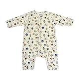 (ocean&ground)オーシャン＆グラウンド 長袖ロンパース 新生児 肌着 ロンパース 1620555 FACE FACE ベビー 赤ちゃん 半袖ロンパース 女の子 男の子 ボディスーツ 肌着