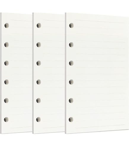 Amazon | NatSumeBasics 8個 ピンク A7 バインダー ポケット