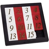 ジグゾーパズル Amazon | 数字のパズル 15パズル スライドパズル 4個セット