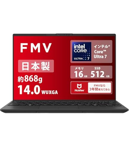 Amazon.co.jp: FMV 富士通 ノートパソコン 日本製 fmvzero LIFEBOOK