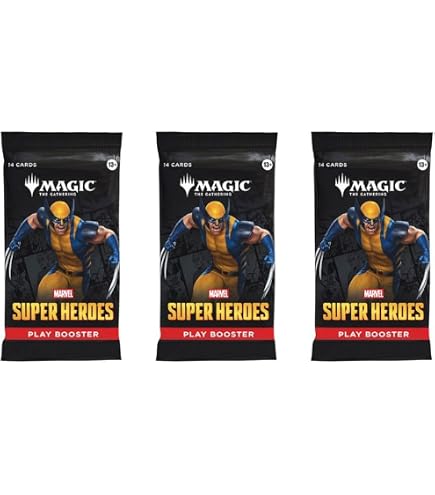 Amazon.co.jp: MTGプレイブースターパックロットMTGマーベルの
