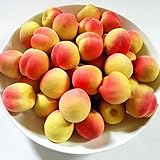 ピーチレッドFakeフルーツ人工フォームDelicous DIYパーティー装飾20個zg00041