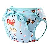 赤ちゃんの水泳トランク漫画再利用可能な水泳おむつ、車 XL