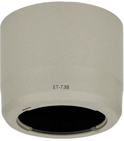 Amazon | JJC レンズフード 白色 ET-73B キャノン互換 EF70