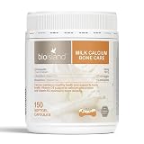 Bio Island Milk Calcium Bone Care 150 Softgel Capsules カルシウムサプリ ソフトジェルカプセル [海外直送品]