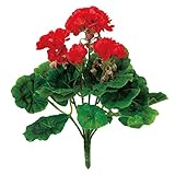 MAGIQ 東京堂 上質な造花  マリーゼラニウムブッシュ  レッド FM005373-003