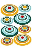 Brewster Komar FS17008 Peel & Stick Orbit European Wall Decals [並行輸入品]