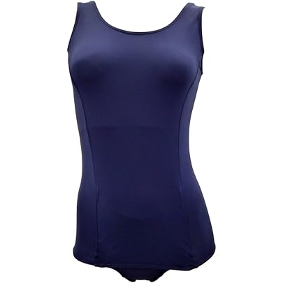 Amazon.co.jp: [PHARFAITE] 3Dフィットレトロスクール水着 (ダーク