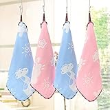 ハンカチ ガーゼ　6層 はらぺこあおむし プチタオル 20枚セット　25cm×25cm