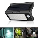 53 LEDソーラーパワードPIRモーションセンサーライトコントロールウォールランプガーデン用防水セキュリティライト