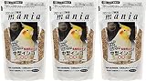 mania(マニア) プロショップ専用 中型インコ低脂肪 1L×3袋