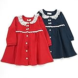 Biquette Club(ビケットクラブ) ワンピース (80～130cm) キムラタンの子供服 (10213x10413-161a) レッド 100